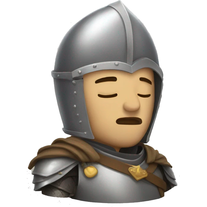 sleeping knight emoji