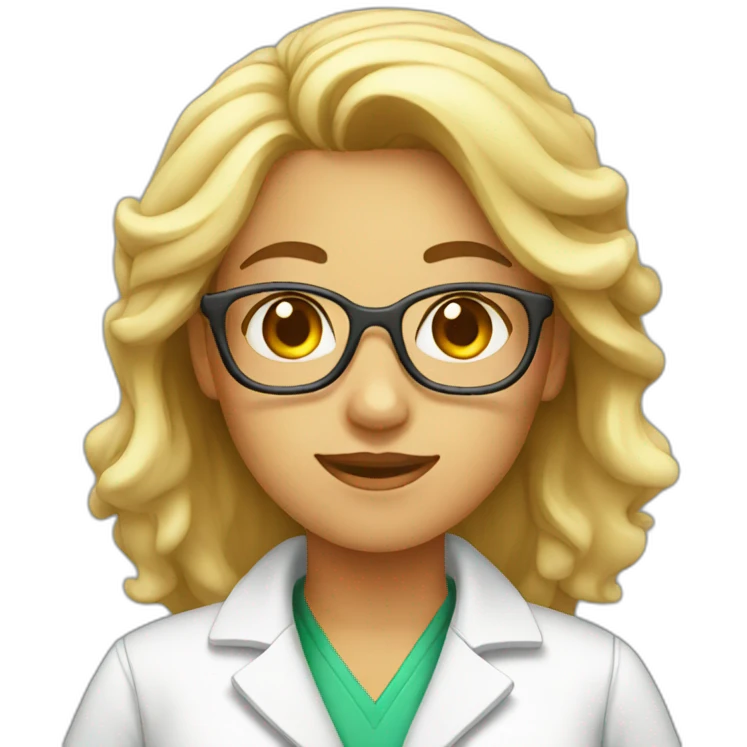 female chemist emoji