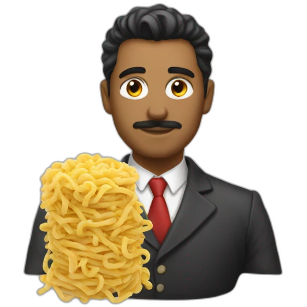 a las pastas con Gustavo  emoji