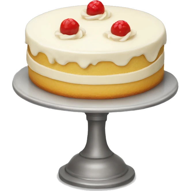 light vanilla cake emoji