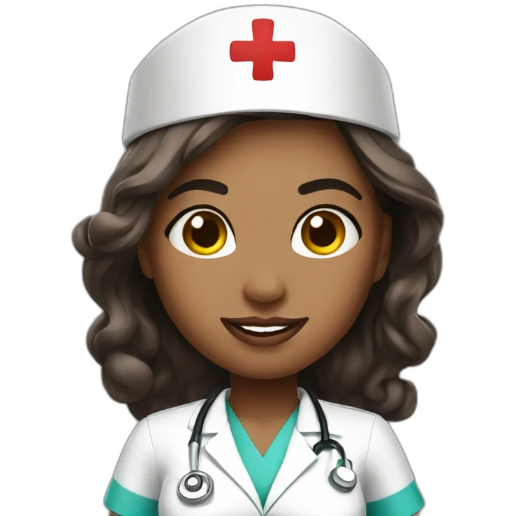 Sexy nurse emoji