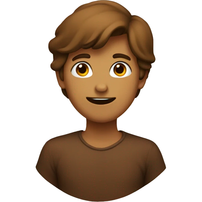 Brown heart  emoji