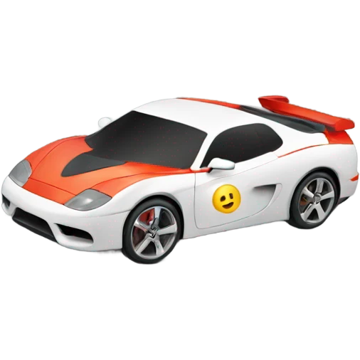 Fast car emoji