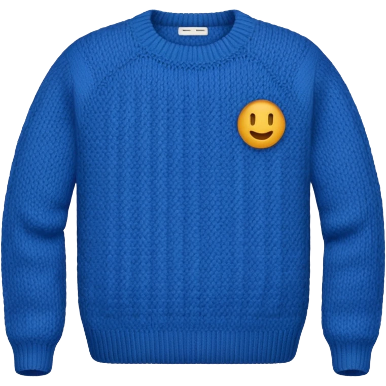 Knitted emoji