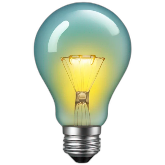 idea light bulb emoji