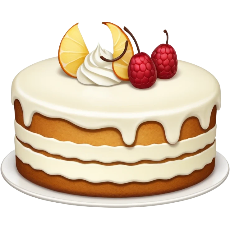 CAKE slice cream emoji