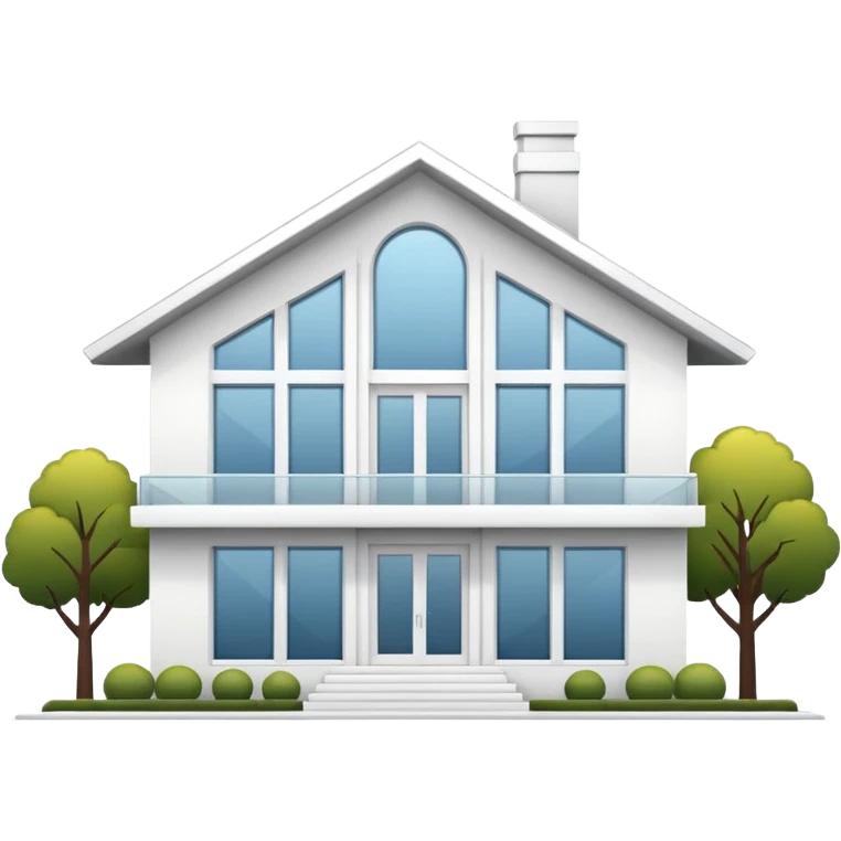 modern house emoji