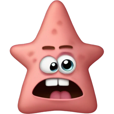 Patrick star emoji