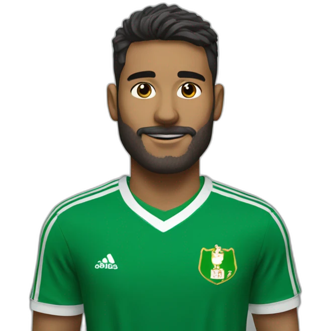 Un lorito con la camiseta del betis emoji