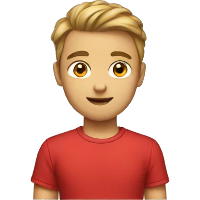 red Tshirt only emoji