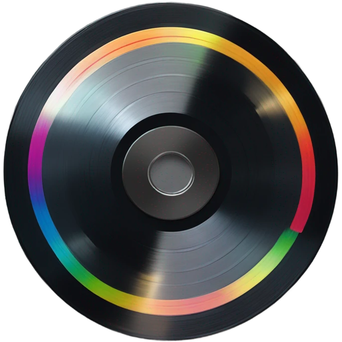 vinyl record emoji