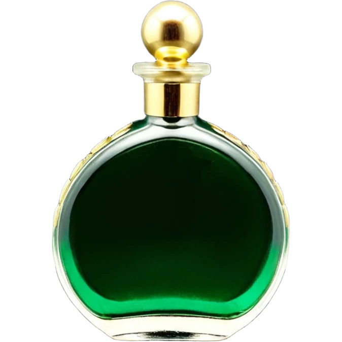 Бутылка шампанского и бокал, 3D emoji, глубокое зелёное стекло бутылки, золотая фольга и этикетка, бокал с бледно‑золотым игристым напитком и мелкими пузырьками, мягкие блики, compact proportions, iOS icon style, transparent background. emoji