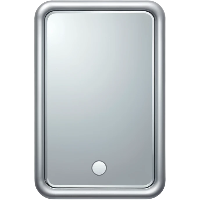 modern mirror emoji