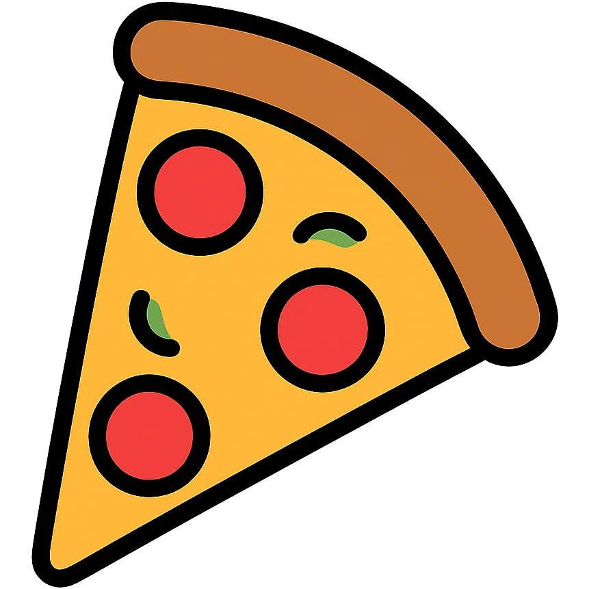 slice of pizza emoji