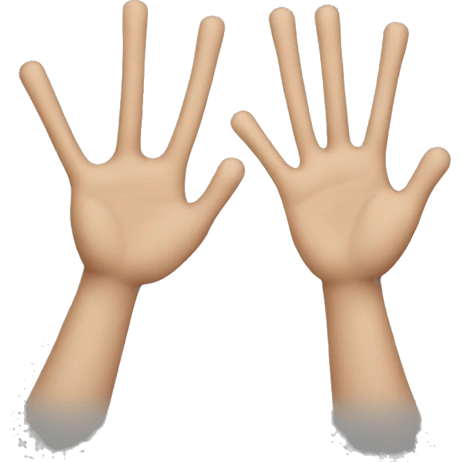Long arms emoji