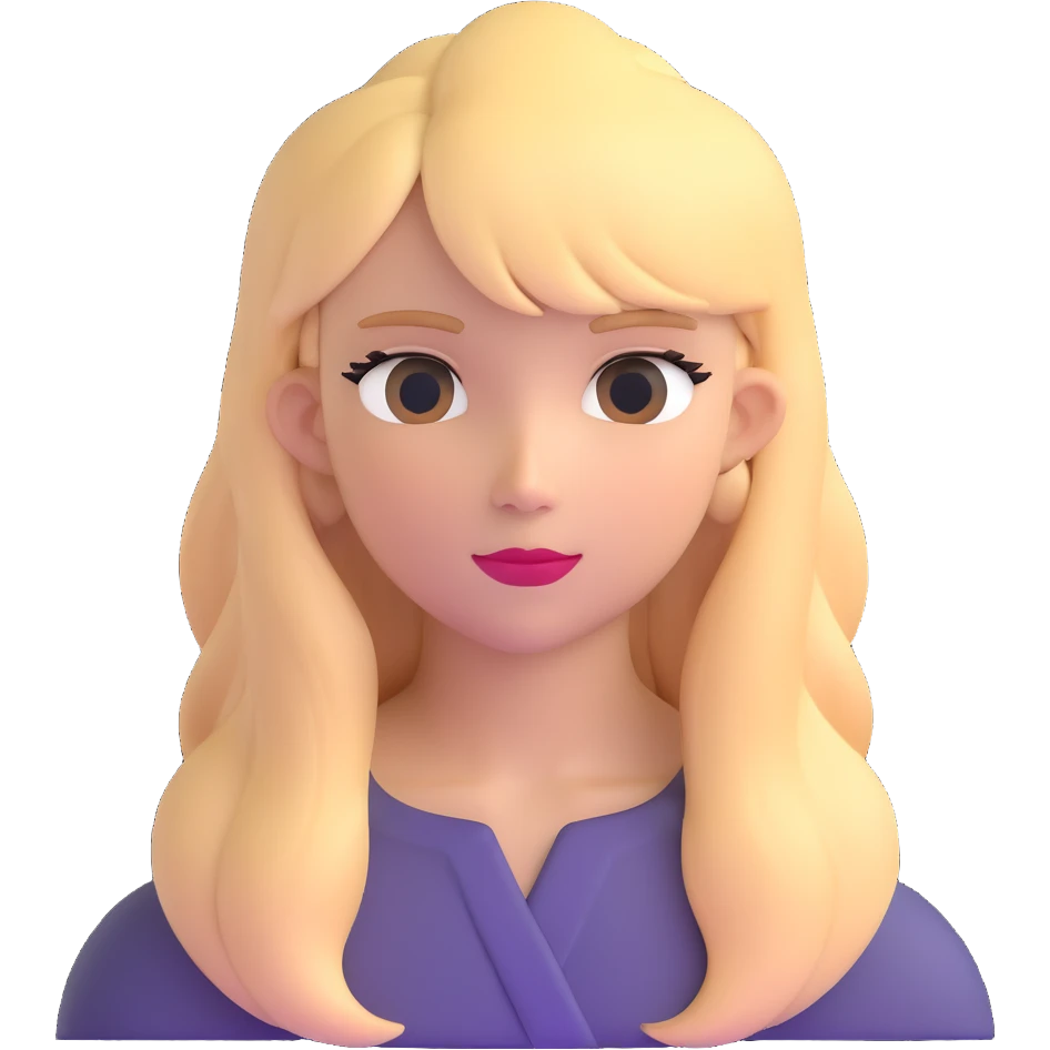 Tyler the Creator IGOR character with blonde hair emoji