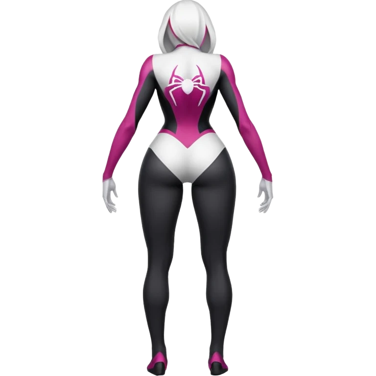 spider gwen ass from the back emoji