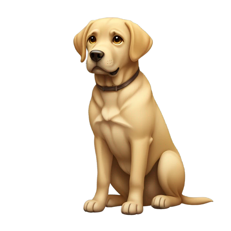 Labrador retriever  emoji