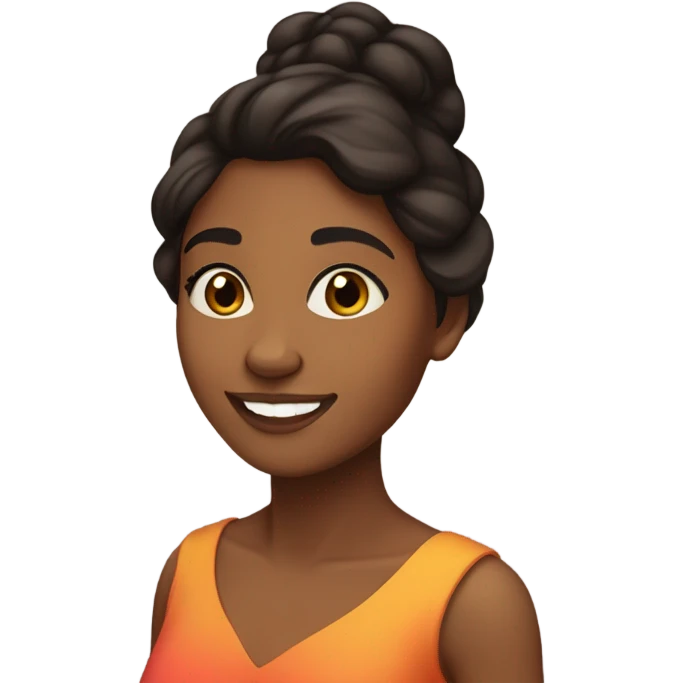 brown girl emoji