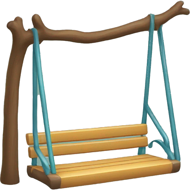 Playground swing emoji