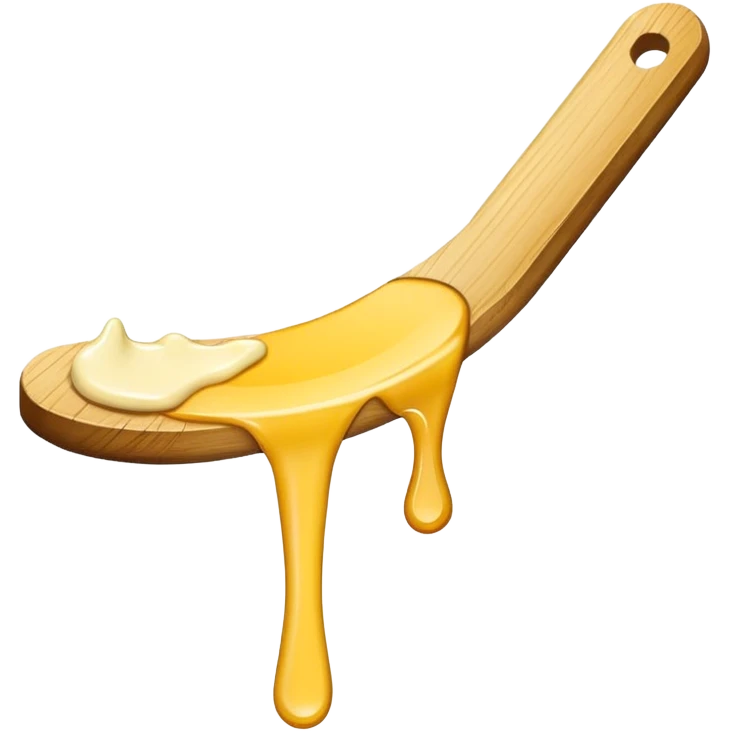 Single Tongue depressor with wax dripping off emoji
