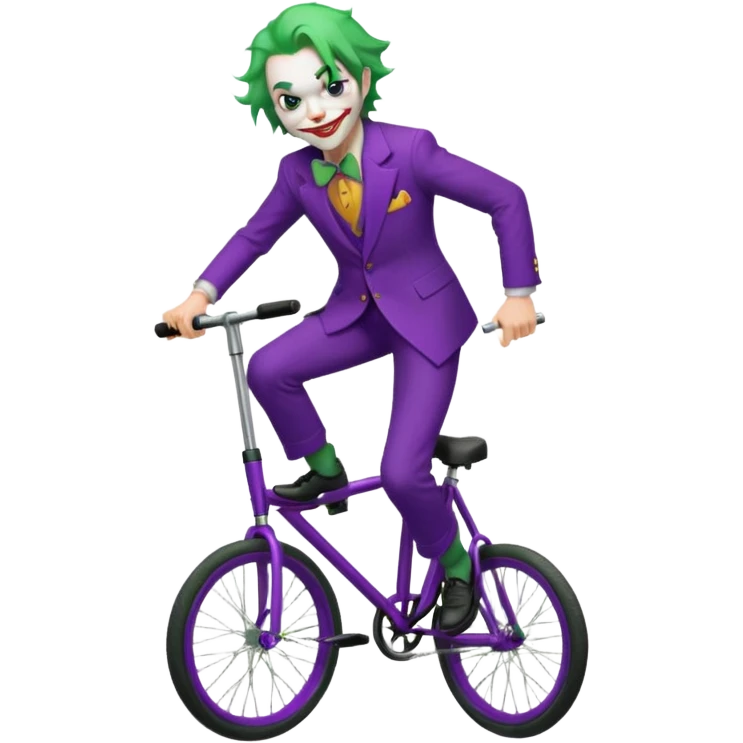 Joker on one wheek  emoji