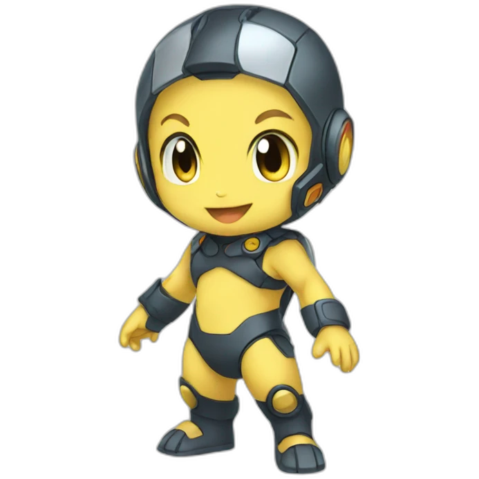 baby cyber pokemon full body emoji