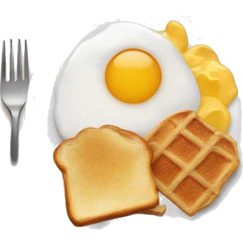 breakfast plate emoji