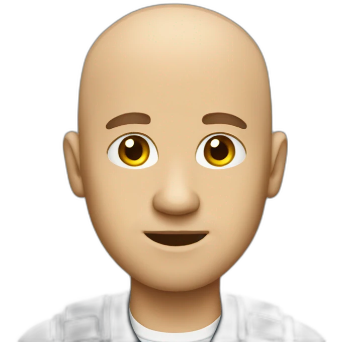 bald engineer emoji