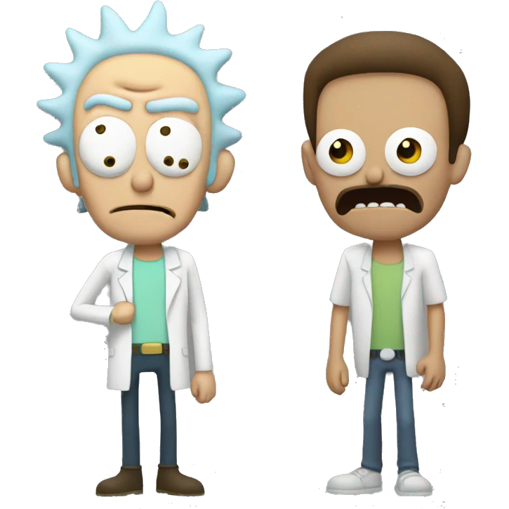rick and morty emoji