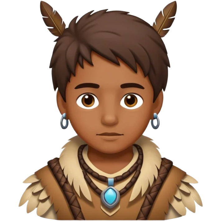 Native boy emoji