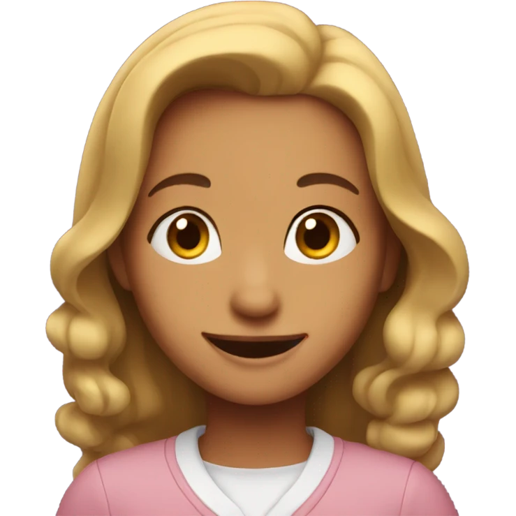 Madeline smiling emoji