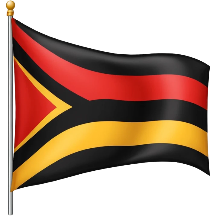 DMK FLAG  only two colour emoji