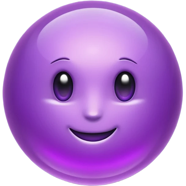 purple magical stone emoji