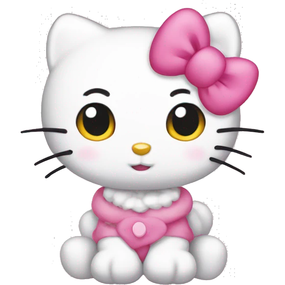Hello kitty cute💓 emoji