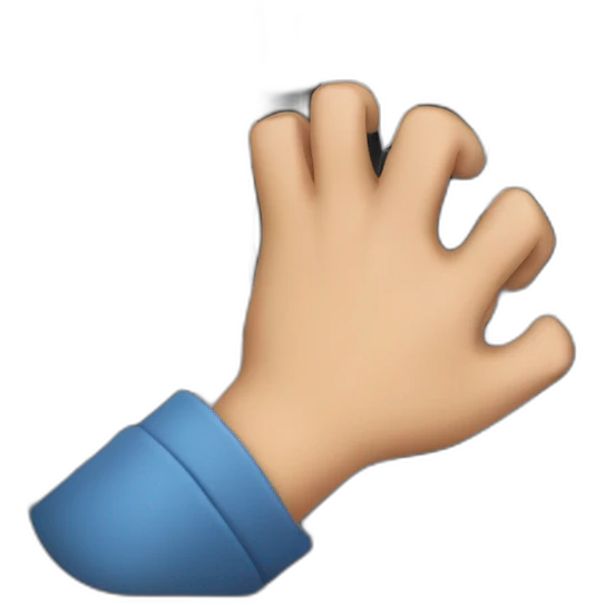 a person cracking their knuckles in front of a keyboard emoji