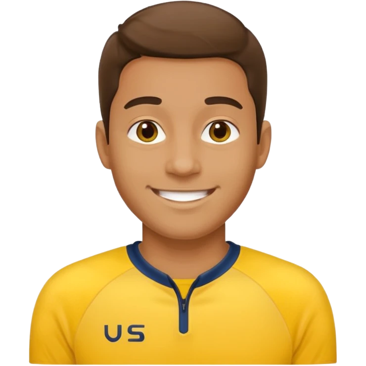 man with yellow jersey emoji