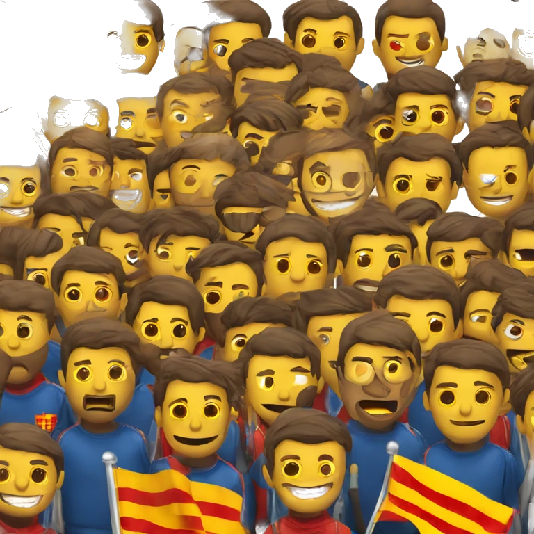 Persona con bandera Catalunya  emoji