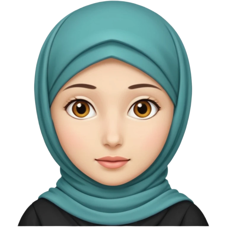 Girl wearing hijab emoji