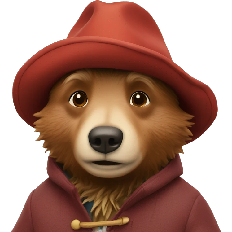 Paddington bear emoji