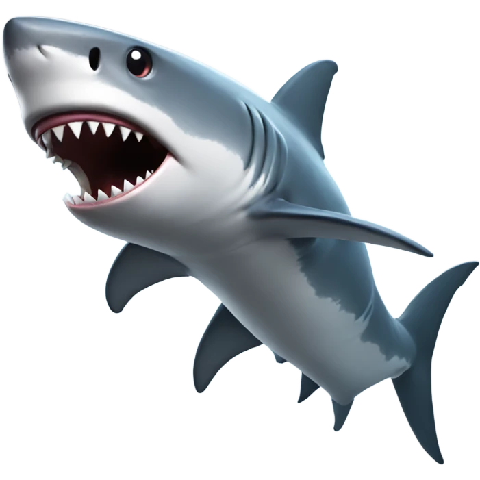 Shark playing Fortnite  emoji