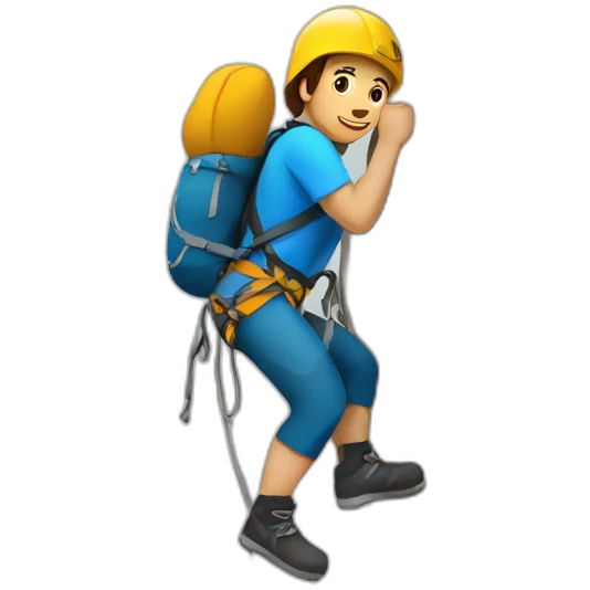 climber emoji