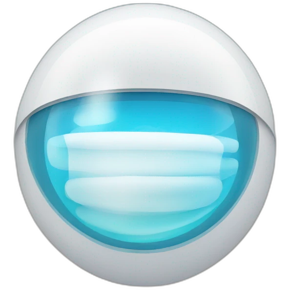 Oxygen buuble logo emoji