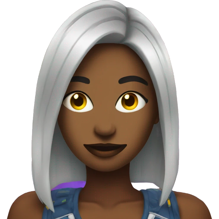 Woman at a rave emoji