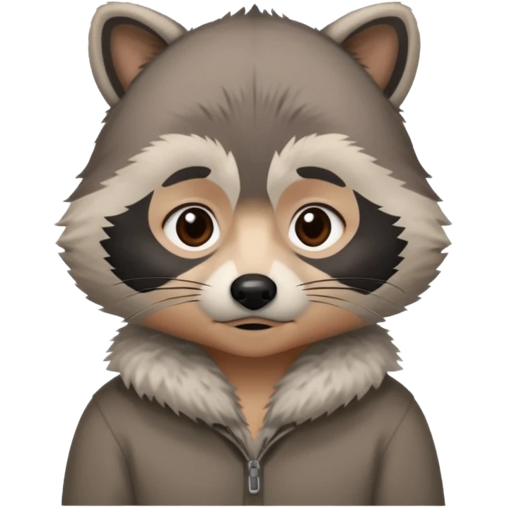 🥺+🦝 emoji
