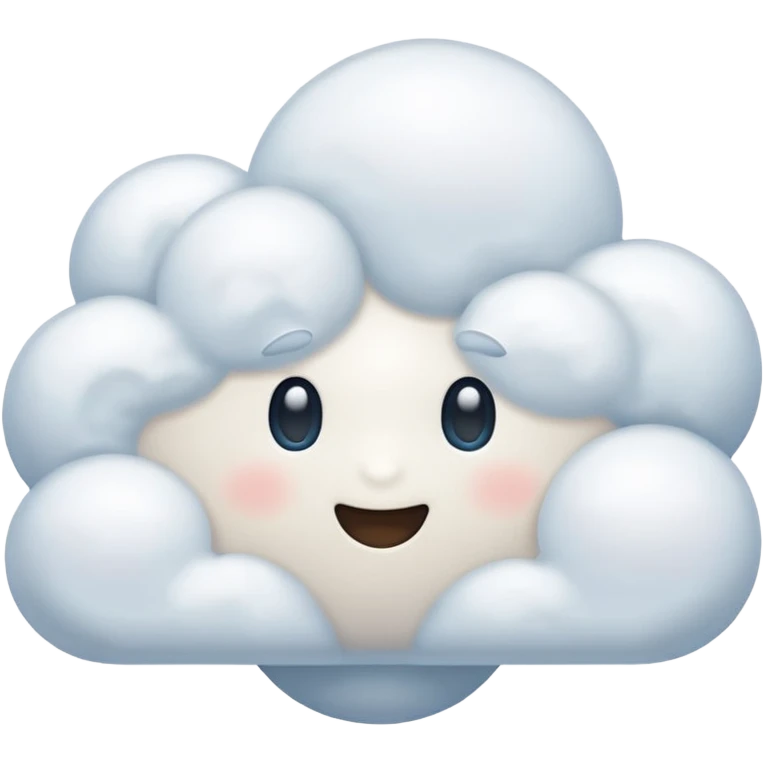faceless cloud emoji