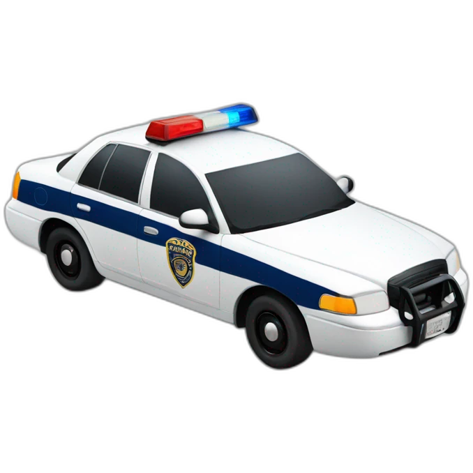 Police car emoji