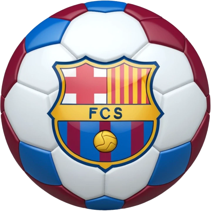 barcelona team amblem emoji