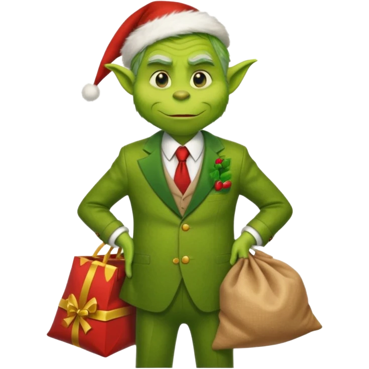 Rich Grinch emoji
