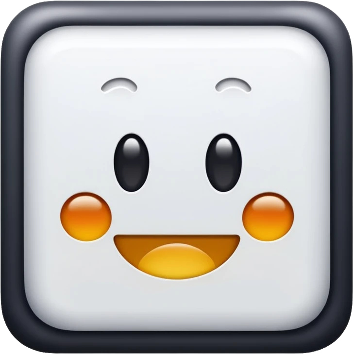 “I’d like to create an emoji similar to this one: a square blue background with the text ‘KR’ in white. Please keep the ‘KR’ lettering exactly the same and only apply it to a blue square emoji style.” emoji